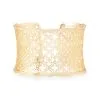 Kendra Scott Candice Gold Cuff Bracelet In Gold Filigree Mix -Earrings Bracelets Elegant Shop 842177132937 00 default lg