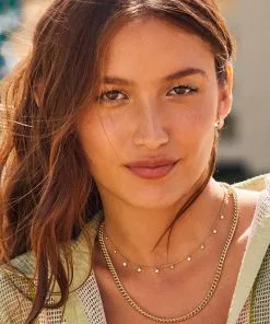 Kendra Scott Ace Chain Necklace In Gold -Earrings Bracelets Elegant Shop Kendra Scott Ace Chain Necklace Gold 00 1