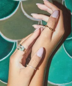 Kendra Scott Andi Band Ring In Gold -Earrings Bracelets Elegant Shop Kendra Scott Andi Band Ring Gold 00 2