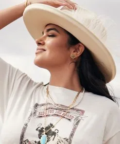 Kendra Scott Baroque Ella Vintage Gold Long Pendant Necklace In Variegated Dark Teal Magnesite -Earrings Bracelets Elegant Shop Kendra Scott Baroque Elle Pendant Long Necklace Teal Howlite Gold 00