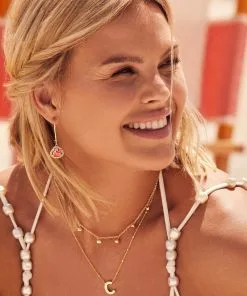 Kendra Scott Gabby Strand Necklace In Gold -Earrings Bracelets Elegant Shop Kendra Scott Gabby Strand Necklace Gold 00