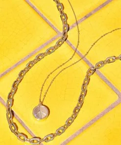 Kendra Scott Korinne Chain Necklace In Gold -Earrings Bracelets Elegant Shop Kendra Scott Korinne Chain Necklace Gold 02