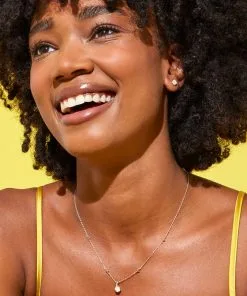 Kendra Scott Nola Gold Pendant Necklace In Iridescent Drusy -Earrings Bracelets Elegant Shop Kendra Scott Nola Pendant Necklace Iridescent Drusy Gold 00