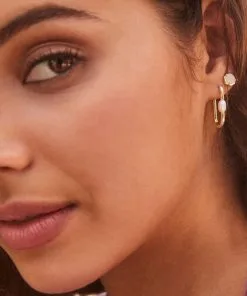 Kendra Scott Nola Gold Stud Earrings In Iridescent Drusy -Earrings Bracelets Elegant Shop Kendra Scott Nola Stud Earrings Iridescent Drusy Gold 00