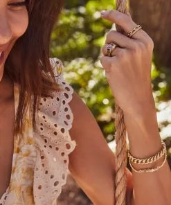 Kendra Scott Vincent Chain Bracelet In Gold -Earrings Bracelets Elegant Shop Kendra Scott Vincent Chain Bracelet Gold 00 1