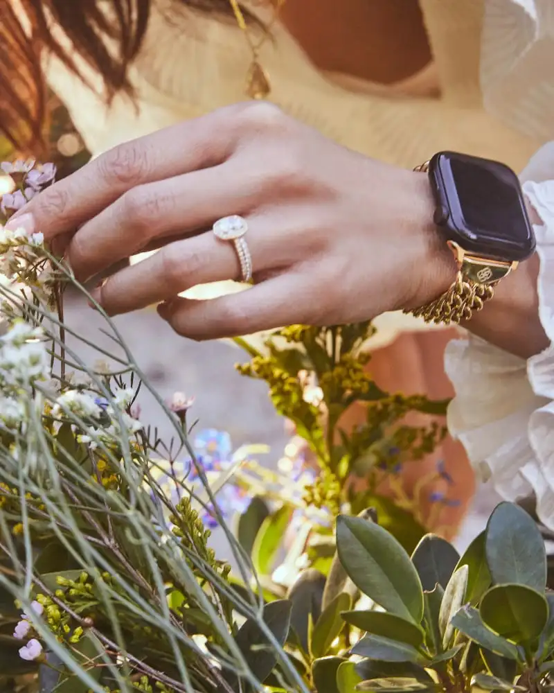 Earrings Bracelets Elegant Shop -Earrings Bracelets Elegant Shop Kendra Scott Whitley Double Chain Watch Band Gold 00