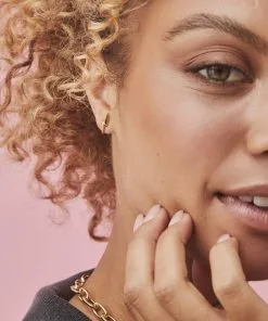 Kendra Scott Lightning Bolt Mini Stud Earrings In 18k Gold Vermeil -Earrings Bracelets Elegant Shop kendra scott 0015 lightning bolt mini stud gold