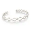 Kendra Scott Abbie Cuff Bracelet In Silver -Earrings Bracelets Elegant Shop kendra scott abbie cuff bracelet rhodium 00 lg
