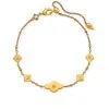 Kendra Scott Abbie Delicate Chain Bracelet In Vintage Gold