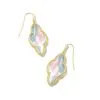 Kendra Scott Abbie Gold Drop Earrings In Dichroic Glass 2 Kendra Scott Abbie Gold Drop Earrings In Dichroic Glass -Earrings Bracelets Elegant Shop kendra scott abbie drop earrings gold dichroic glass 00