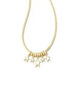 Kendra Scott Ada Star Necklace In Gold