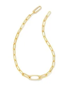 Kendra Scott Adeline Chain Necklace In Gold
