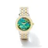 Kendra Scott Alex Two Tone Stainless Steel 35mm Watch In Abalone -Earrings Bracelets Elegant Shop kendra scott alex 35mm watch gold stainless abalone shell 00