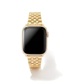 Kendra Scott Alex 5 Link Watch Band In Gold Tone Stainless Steel