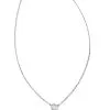 Kendra Scott Audrey 14k White Gold Pendant Necklace In White Diamond -Earrings Bracelets Elegant Shop kendra scott audrey pendant necklace 14k white gold 07ct diamond 00