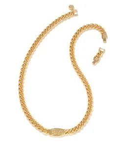 Barbie™ X Kendra Scott Chain Necklace In Gold