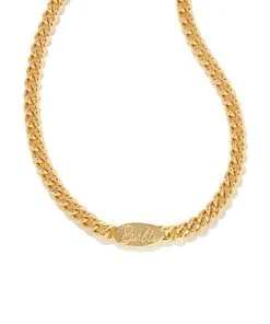 Earrings Bracelets Elegant Shop -Earrings Bracelets Elegant Shop kendra scott barbie chain necklace gold 01