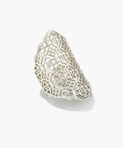 Kendra Scott Boone Small Cocktail Ring In Mixed Metal