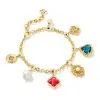 Kendra Scott Brielle Gold Charm Bracelet In Multi Mix -Earrings Bracelets Elegant Shop kendra scott brielle charm bracelet gold multi mix 00