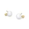 Kendra Scott Cathleen 14k Yellow Gold Stud Earrings -Earrings Bracelets Elegant Shop kendra scott cathleen large stud earring 14k gold pearl 00 lg