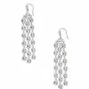 Kendra Scott Daya Statement Earrings In Silver -Earrings Bracelets Elegant Shop kendra scott daya earrings silver white cz 00 lg