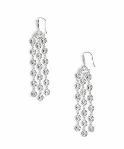 Kendra Scott Daya Statement Earrings In Silver