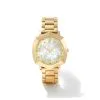 Kendra Scott Dira Gold Tone Stainless Steel 38mm Diamond Dial Watch In Ivory Mother-of-Pearl -Earrings Bracelets Elegant Shop kendra scott dira 38mm diamond dial watch gold tone stainless steel ivory mother of pearl 00