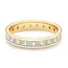 Kendra Scott Drew 14k Yellow Gold Band Ring In White Diamond
