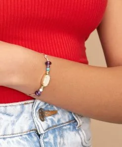 Kendra Scott Ellie DIY Bracelet Kit In Iridescent Drusy -Earrings Bracelets Elegant Shop kendra scott ellie DIY bracelet kit iridescent drusy