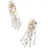Kendra Scott Ember Gold Statement Earrings In White Howlite -Earrings Bracelets Elegant Shop kendra scott ember statement earrings gold white howlite 00
