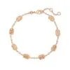 Kendra Scott Emilie Rose Gold Chain Bracelet In Sand Drusy -Earrings Bracelets Elegant Shop kendra scott emilie link bracelet rose gold sand drusy 00 lg