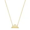 Kendra Scott Folds Of Honor 14k Gold Pendant Necklace In White Diamond -Earrings Bracelets Elegant Shop kendra scott fine folds of honor necklace 18k gold wt diamond 00 lg