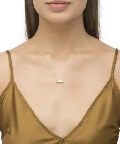 Kendra Scott Folds Of Honor 14k Gold Pendant Necklace In White Diamond -Earrings Bracelets Elegant Shop kendra scott fine folds of honor necklace 18k white20gold 03 lg