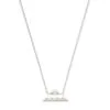 Kendra Scott Folds Of Honor Pendant Necklace In Silver -Earrings Bracelets Elegant Shop kendra scott folds of honor pendant necklace rhodium silver 00 lg
