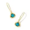 Kendra Scott Framed Kendall Gold Wire Drop Earrings In Teal Abalone 1 Kendra Scott Framed Kendall Gold Wire Drop Earrings In Teal Abalone -Earrings Bracelets Elegant Shop kendra scott framed kendall drop earrings gold teal abalone 00