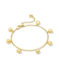 Kendra Scott Gabby Delicate Chain Bracelet In Gold