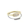 Kendra Scott Grayson Gold Band Ring In White Crystal -Earrings Bracelets Elegant Shop kendra scott grayson crystal band ring gold white cz 00