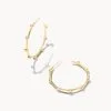 Kendra Scott Haven Heart Hoop Earrings In Gold -Earrings Bracelets Elegant Shop kendra scott haven heart hoop earrings gold gold 00 lg