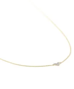 Kendra Scott Heart 14k Yellow Gold Pendant Necklace In White Diamonds -Earrings Bracelets Elegant Shop kendra scott heart short pendant necklace 14k yellow gold white diamonds 02 lg