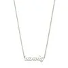 Kendra Scott Howdy Pendant Necklace In Sterling Silver -Earrings Bracelets Elegant Shop kendra scott howdy pendant necklace sterling silver 00 lg