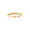 Kendra Scott Juliette Gold Band Ring In White Crystal -Earrings Bracelets Elegant Shop kendra scott juliette band ring gold white crystal 00