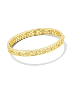 Kendra Scott Kelly Bangle Bracelet In Gold