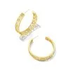 Kendra Scott Kelly Hoop Earrings In Gold -Earrings Bracelets Elegant Shop kendra scott kelly hoop earrings gold 00