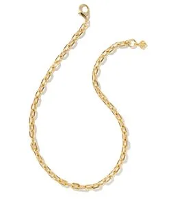 Kendra Scott Korinne Chain Necklace In Gold