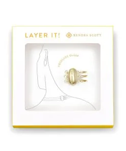 Kendra Scott Layer It! Necklace Clasp In Gold