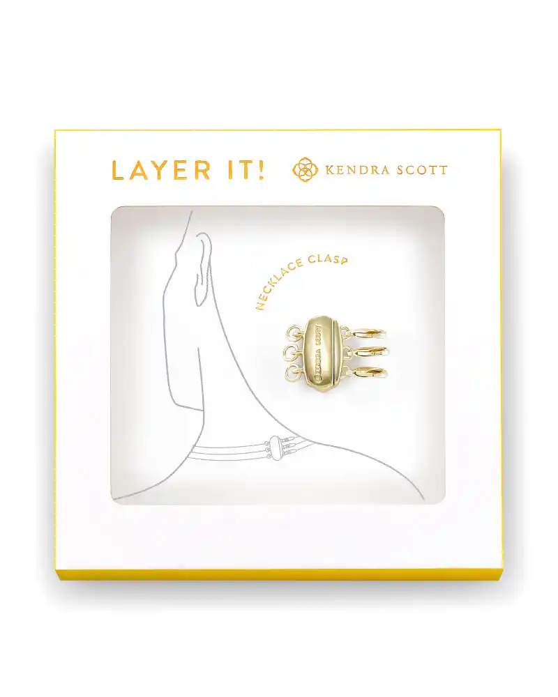 Kendra Scott Layer It! Necklace Clasp In Gold 3 Kendra Scott Layer It! Necklace Clasp In Gold