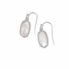 Kendra Scott Lee Silver Drop Earrings In Ivory Pearl -Earrings Bracelets Elegant Shop kendra scott lee silver drop earrings in ivory pearl 00 default lg