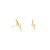 Kendra Scott Lightning Bolt Mini Stud Earrings In 18k Gold Vermeil -Earrings Bracelets Elegant Shop kendra scott lightning bolt stud earrings 18k yellow gold vermeil 00 lg