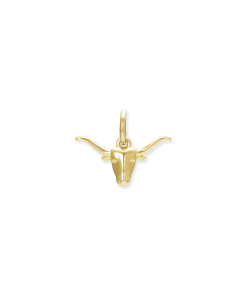 Kendra Scott Longhorn Charm In 18k Gold Vermeil