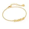 Kendra Scott Mama Script Bracelet In Gold